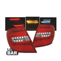 FANALI PER MERCEDES CLASSE C W204 SW 07-11 BAR LED