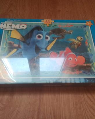 Puzzle Nemo Dory nuovo 63 pezzi