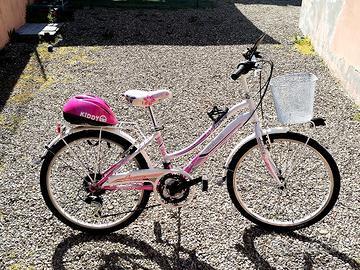 City bike 24" per Ragazza Pari al Nuovo 