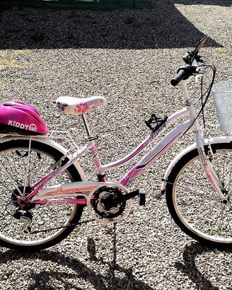 City bike 24" per Ragazza Pari al Nuovo 