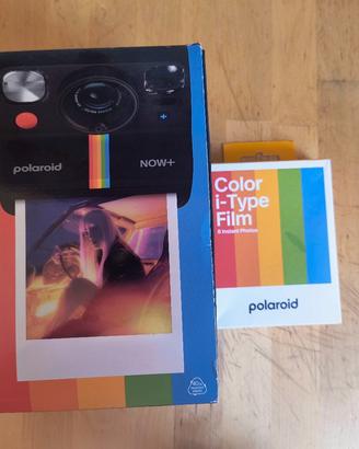 Polaroid Now+ Nera confezione completa 