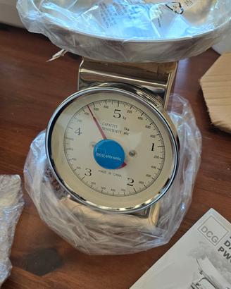 Bilancia da cucina vintage acciaio a specchio