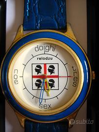 Orologio Relodzu quadrante 4 mori Sardegna