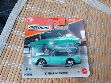 hotwheels matchbox Alfa Romeo Duetto osso seppia