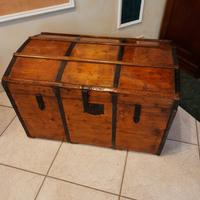 Baule primi del 900 restaurato