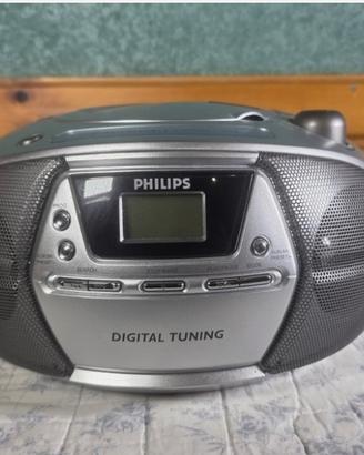 Radio portatile della PHILIPS casette e Cd