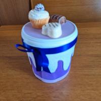 Barattolo porta tutto...dettaglio in descrizione 