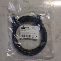 Lotto 25 cavi Ethernet 5E 3 metri neri