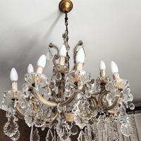 Lampadario vintage a sospensione pendagli 