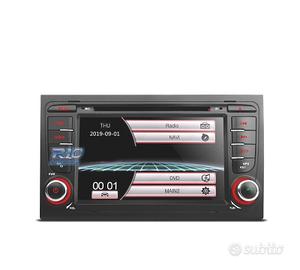 NAVIGATORE RADIO 7" PER AUDI A4 B6 B7 00-07 USB G
