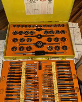 Set Maschi e Filiere 110 pz Metrico