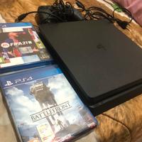 playstation 4 + due giochi