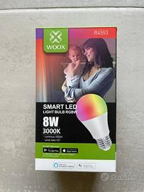 Woox Lampadina LED RGB E27 650lm WiFi