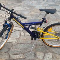 Bicicletta mtb mountain bike biammortizzata