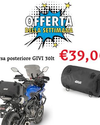 BORSA RULLO POSTERIORE SELLA PORTAPACCHI MOTO GIVI