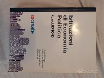 libro università istituzioni di economia politica 