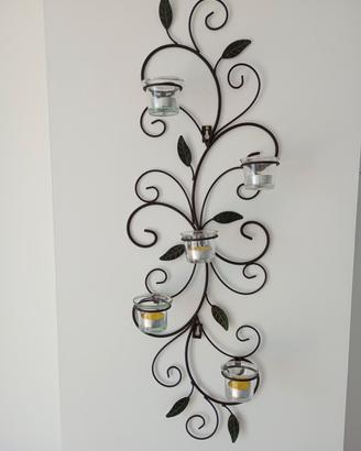 Porta candele da appendere 