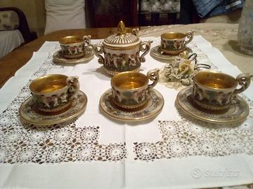 Servizio da caffè Capodimonte