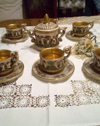 Servizio da caffè Capodimonte