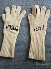 guanti lana Moschino 