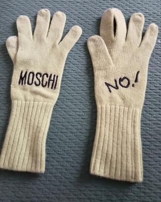guanti lana Moschino 