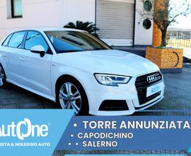AUDI A3 SPB 30 1.0 TFSI 116CV AUT. S TRONIC S LINE