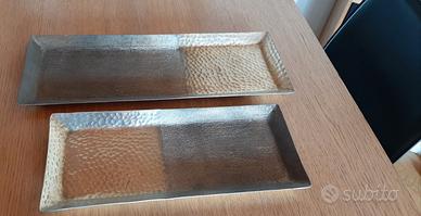 N°2 vassoi Bizzotto Hammel oro