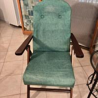 Poltrone (2) soggiorno in legno