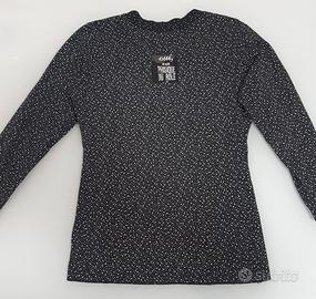 Maglia anni ’90 Physique du Rôle nera a pois