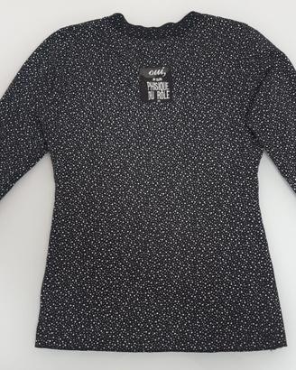 Maglia anni ’90 Physique du Rôle nera a pois