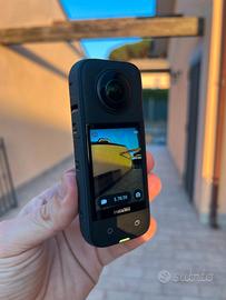 insta360 X3 Action Cam 360° 5.7K (Perfette Condiz)