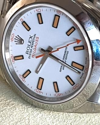 Rolex milgauss 116400 nos anno 2008