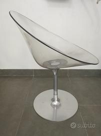 sedia kartell trasparente 
