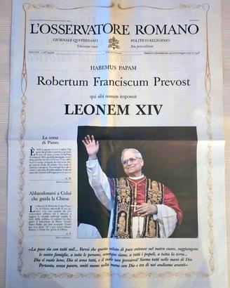 731 - L'OSSERVATORE ROMANO - PAPA LEONE XIV