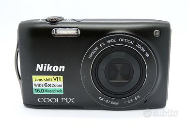 Nikon CoolPix S3300 16,0Mp Digital Camera nera