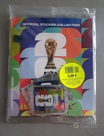 panini world cup 2026 blister con album + bustine
