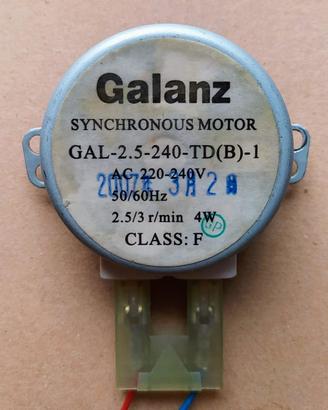 Synchronous Motor GALANZ motorino piatto microonde