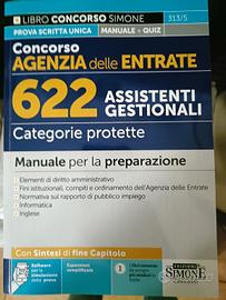 libro concorso agenzia delle entrate 622 posti