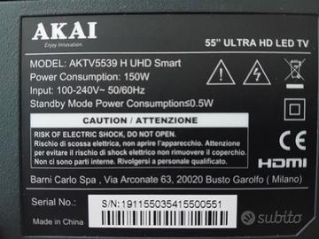 Retroilluminazione  per AKAY 55" SMART TV