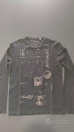 maglia maniche lunghe nera guess
