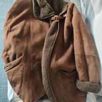 Cappotto shearling donna anni 80