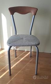 Sedia singola desing scandinavo desing BONTEMPI