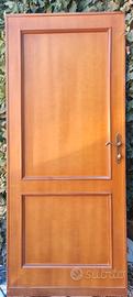 Porta in legno massello con telaio - anta 86x200
