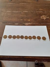vecchi  gettoni  telefonici 