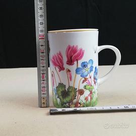 Tisaniera, tazza mug, Fade, porcellana