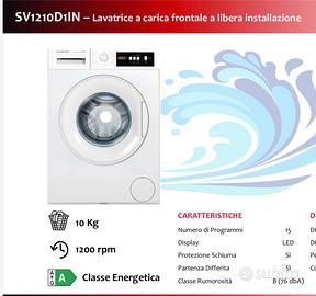 SCHAUB LORENZ SV1210D1IN SV1210D1IN LAV.C/FRONT 10