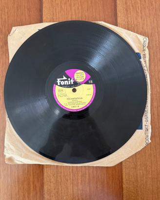1 disco in vinile 78 giri