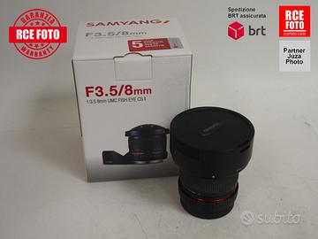 Samyang 8 F3.5 UMC Fish-eye CS II (Canon)