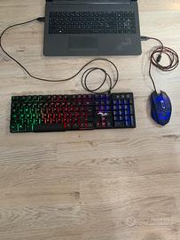 mouse e tastiera da gaming