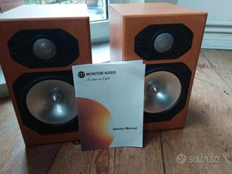Used Monitor Audio Silver S1 Bookshelf speakers for Sale